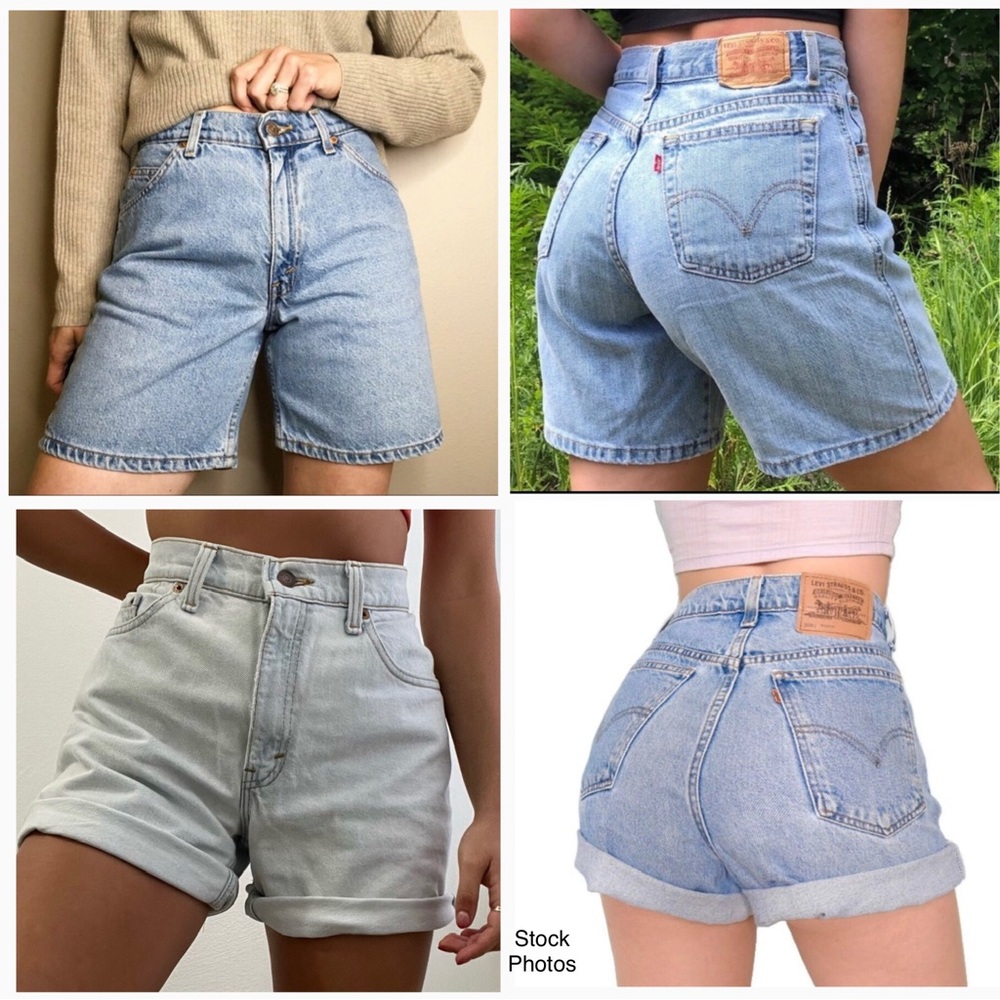 Levi’s 550 Relaxed Fit High Rise Y2K Shorts (8)